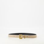 Cinturones Cinturón Delgado Cassandre Saint Laurent Beige Femme