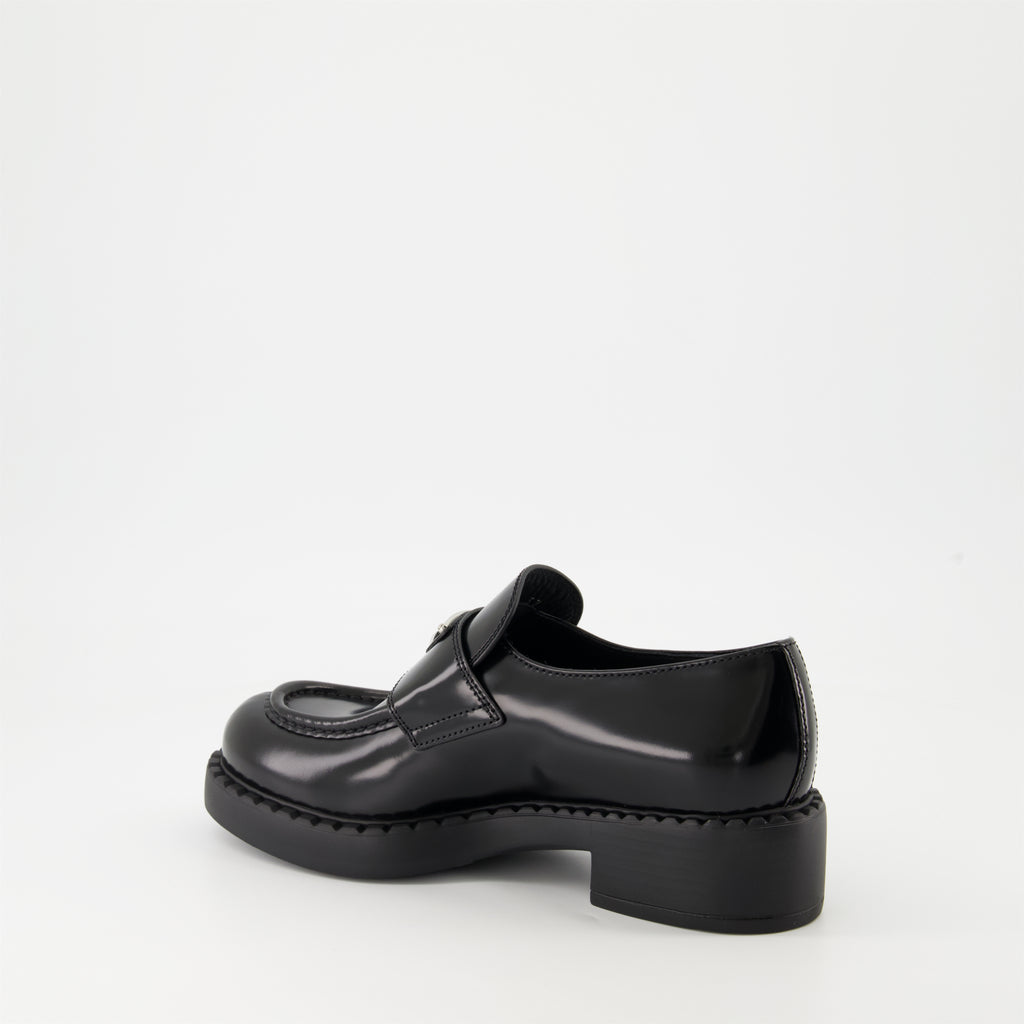 Mocassins Mocassins Chocolate Prada Noir Femme