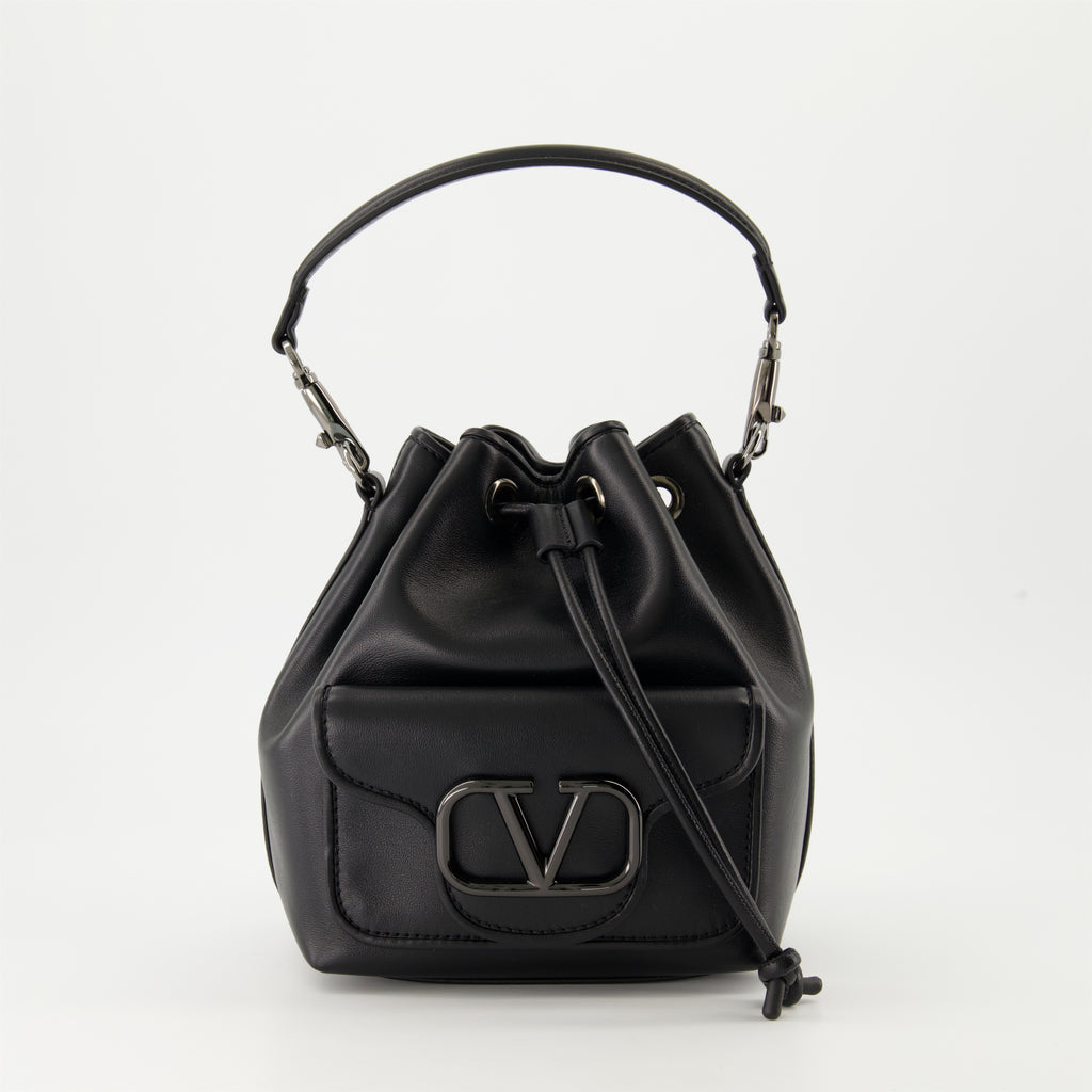 Borse secchiello Sac seau VLogo Valentino Garavani Nero Femme