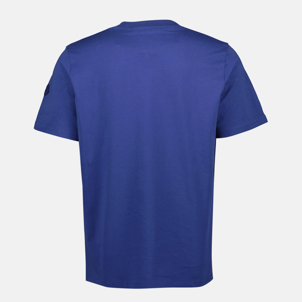 T-shirts T-shirt à logo Moncler Bleu foncé Homme