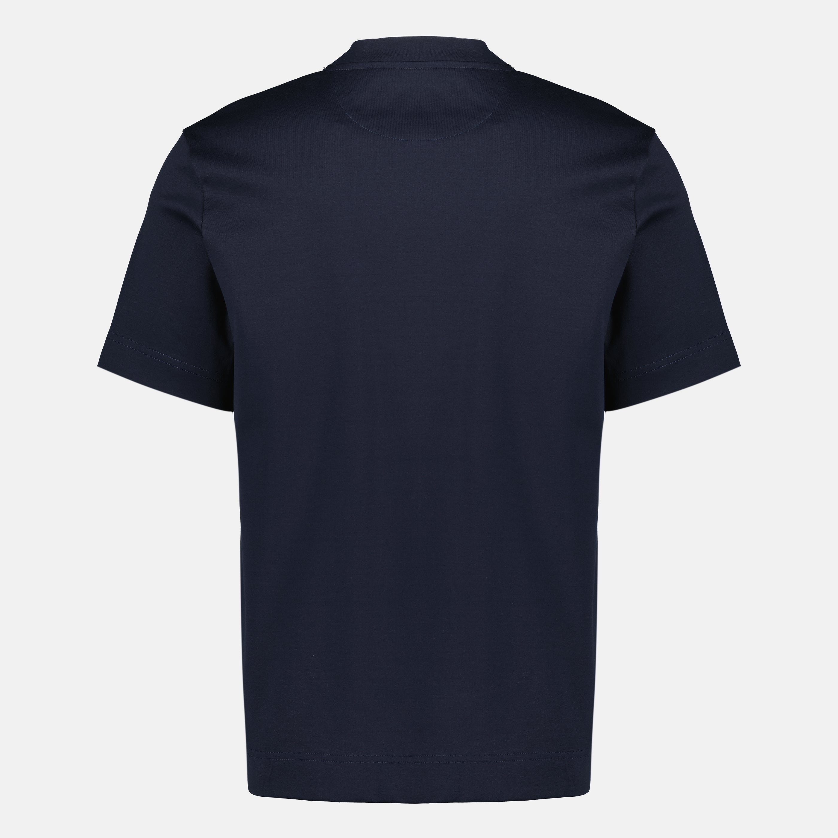 Image de l'article T-shirt en coton bleu marine de la marque Fendi pour Homme - Saison Printemps-Été 2026 - Vue de Dos