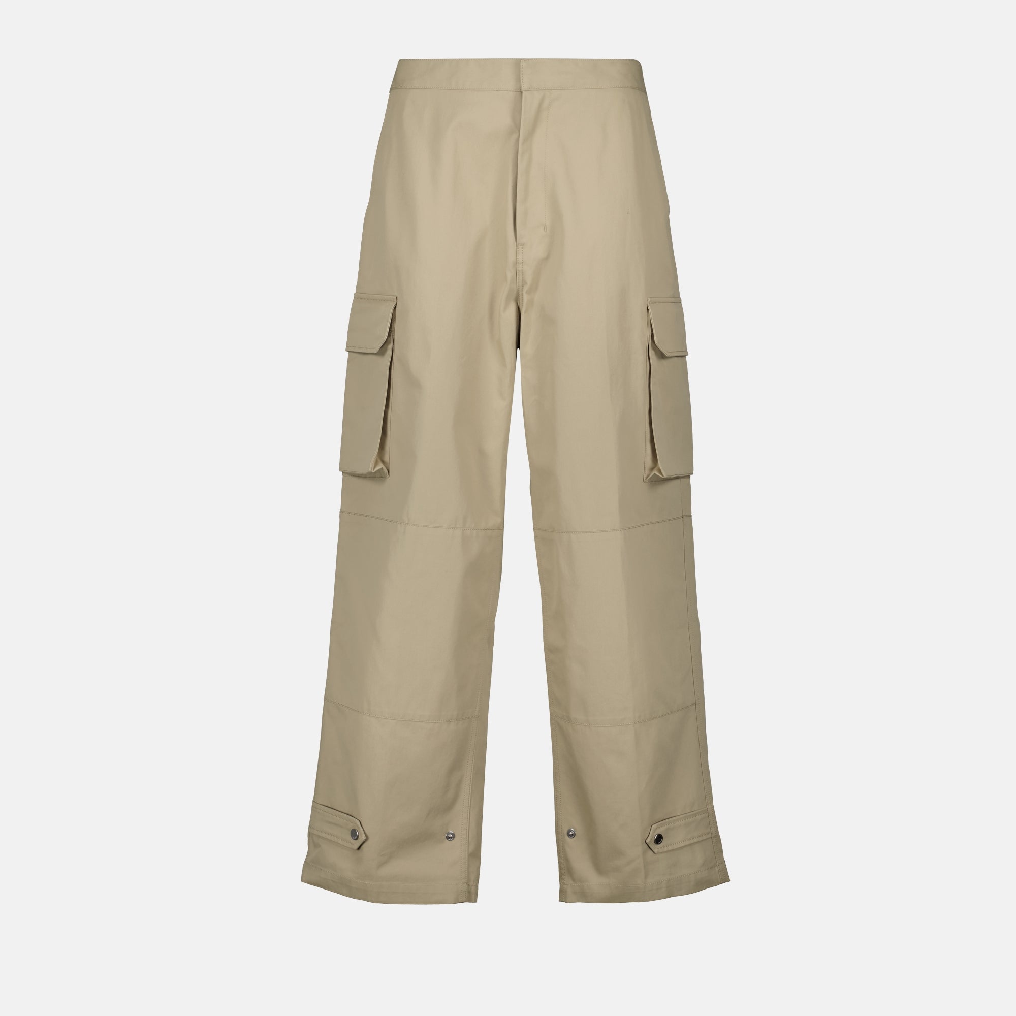 Pantalones Pantalones Cargo Ami PARIS Beige Hombres