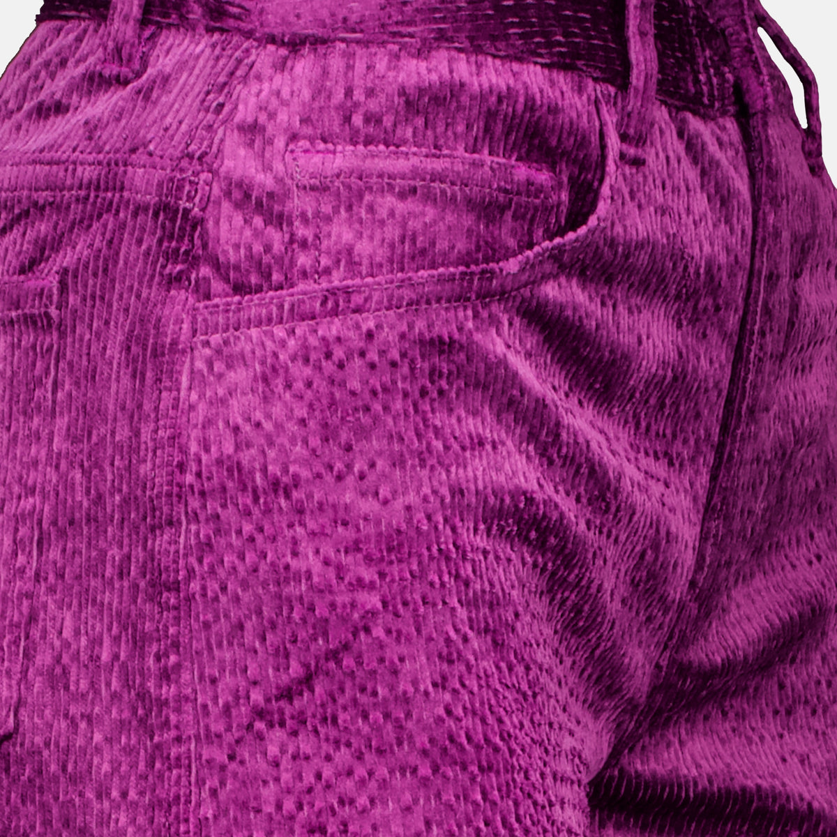Pantalons Pantalon en velours côtelé Christopher Esber Violet Femme