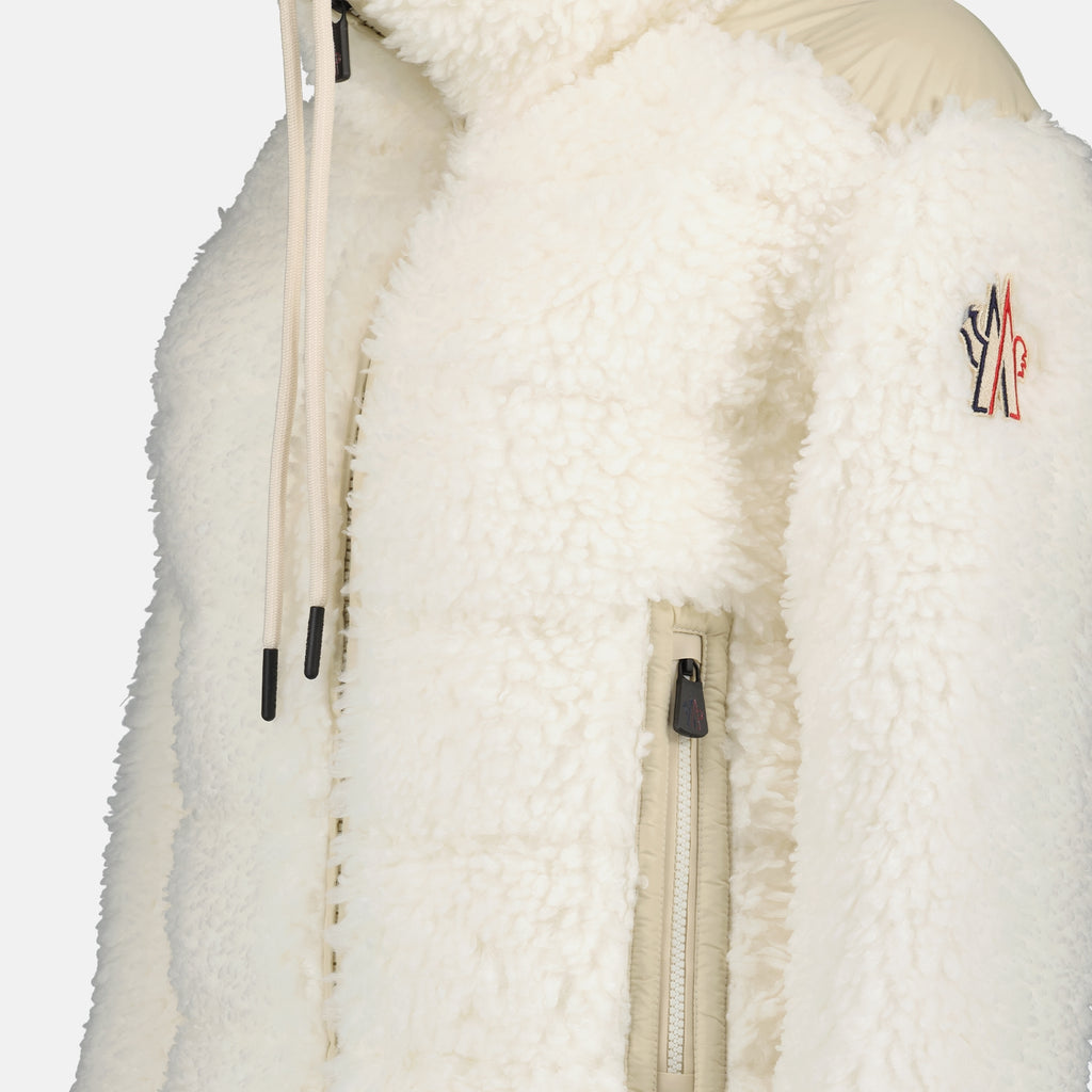 Manteaux Doudoune en molleton Moncler Grenoble Blanc Femme