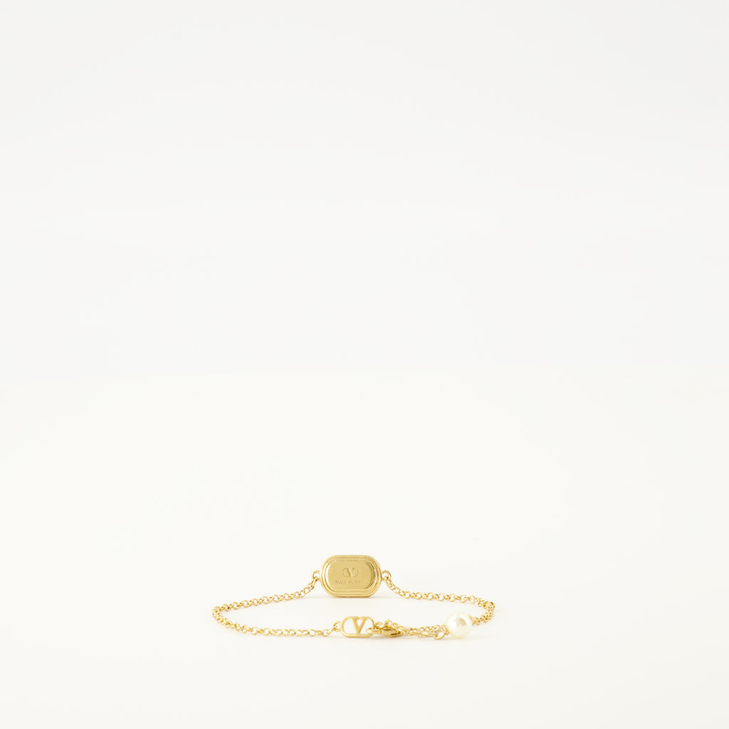 Image de l'article Bracelet VLogo de la marque Valentino Garavani pour Femme - Saison Automne-Hiver 2025 - Vue de Dos