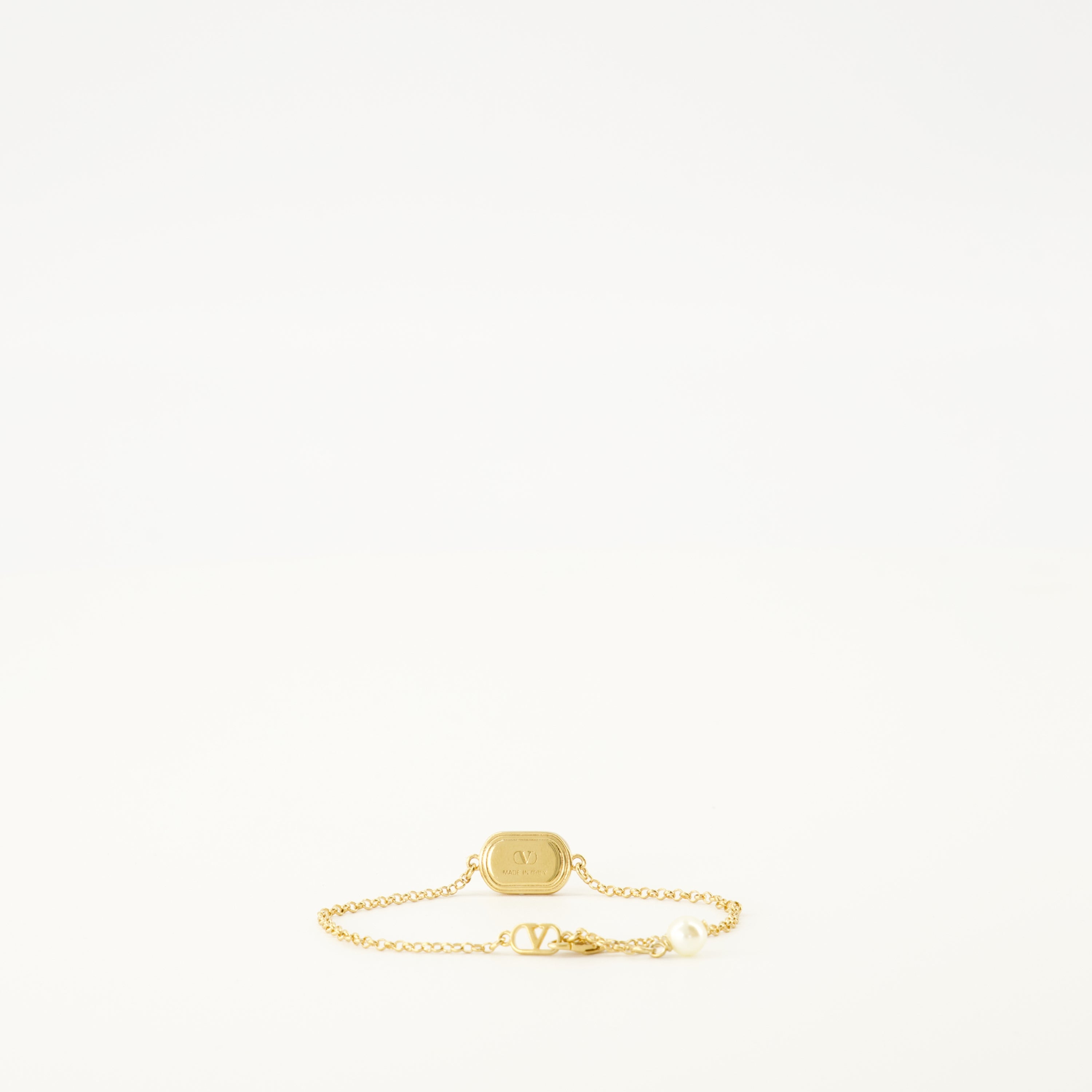 Immagine del bracciale VLogo del marchio Valentino Garavani per donna - Stagione Autunno-Inverno 2025 - Vista Posteriore