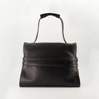 Bolsas de mão e de ombro Sac Tie Me medium Moschino Preto Femme