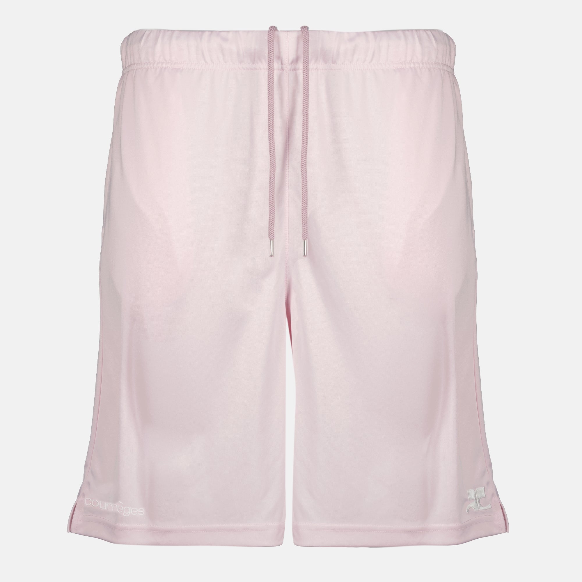 Image de l'article Short de sport AC rose de la marque Courrèges pour Homme - Saison Printemps-Été 2026 - Vue de Face