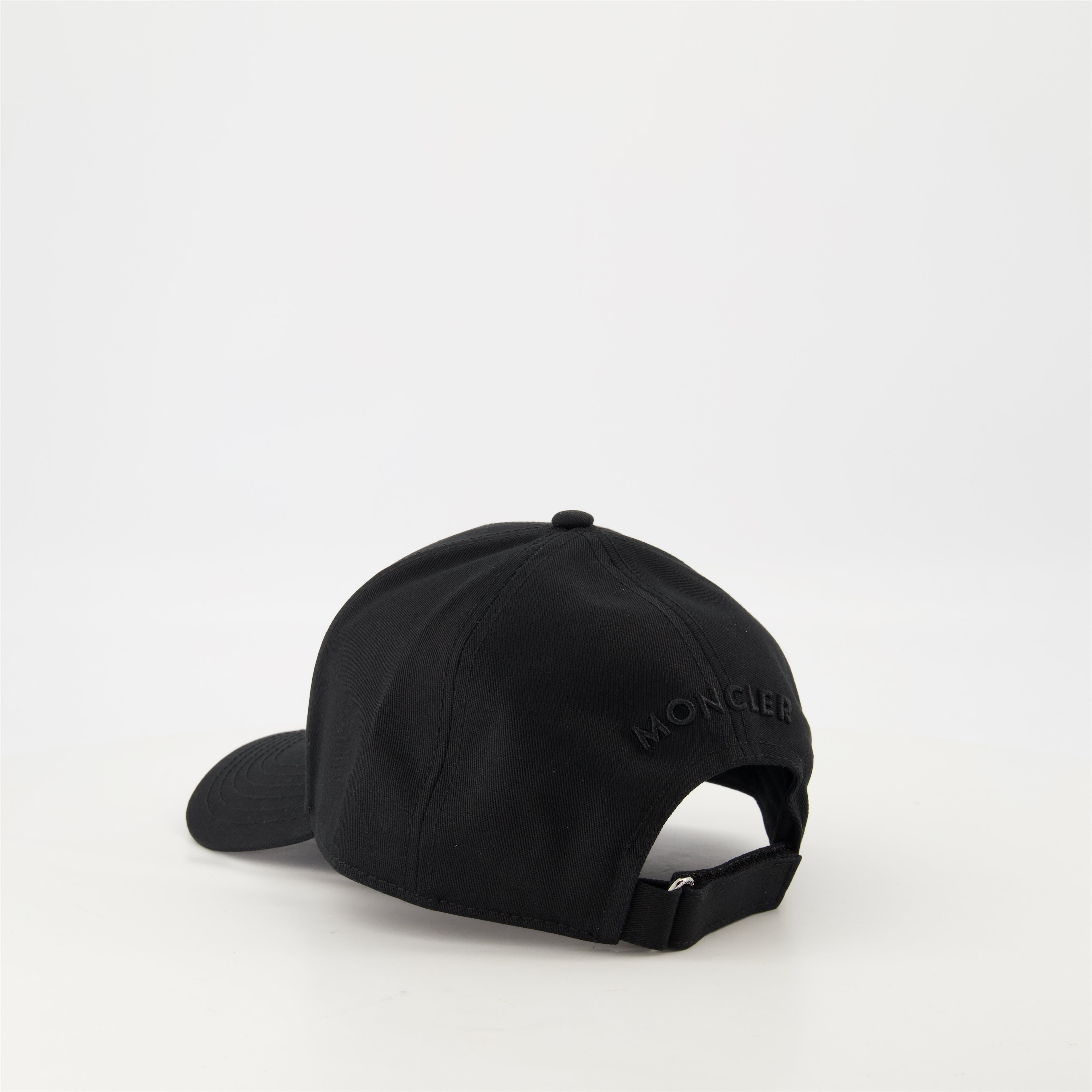 Chapeaux, casquettes et bonnets Casquette à logo Moncler Noir Homme