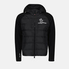 Vestes Veste bi-matière Moncler Grenoble Noir Homme