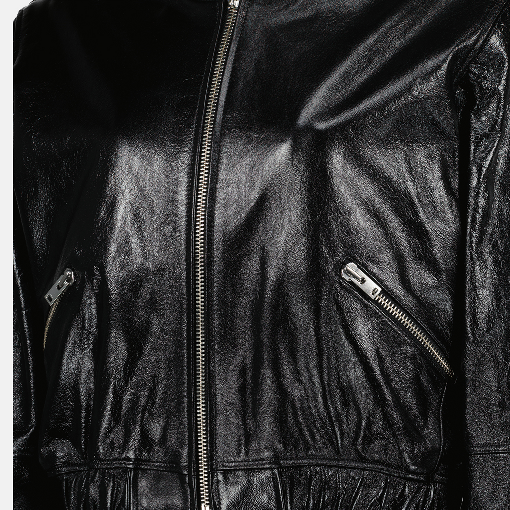 Mäntel Donovan Lederjacke Iro Schwarz Femme
