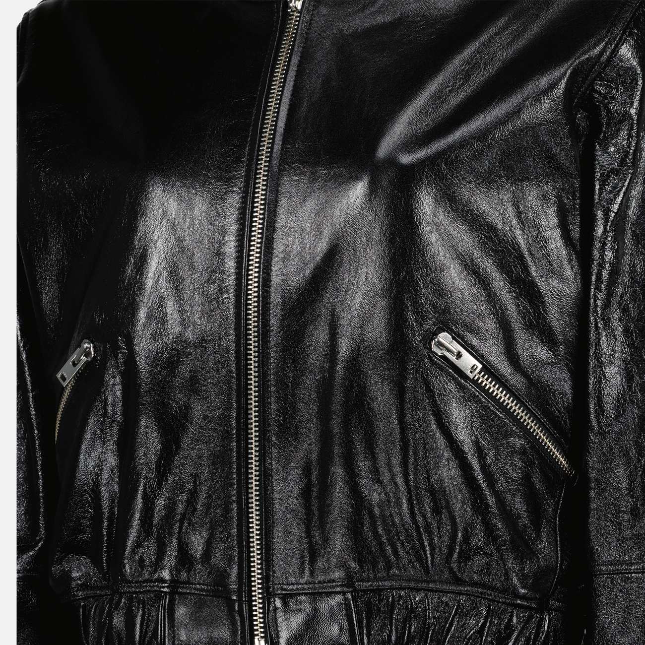Mäntel Donovan Lederjacke Iro Schwarz Femme