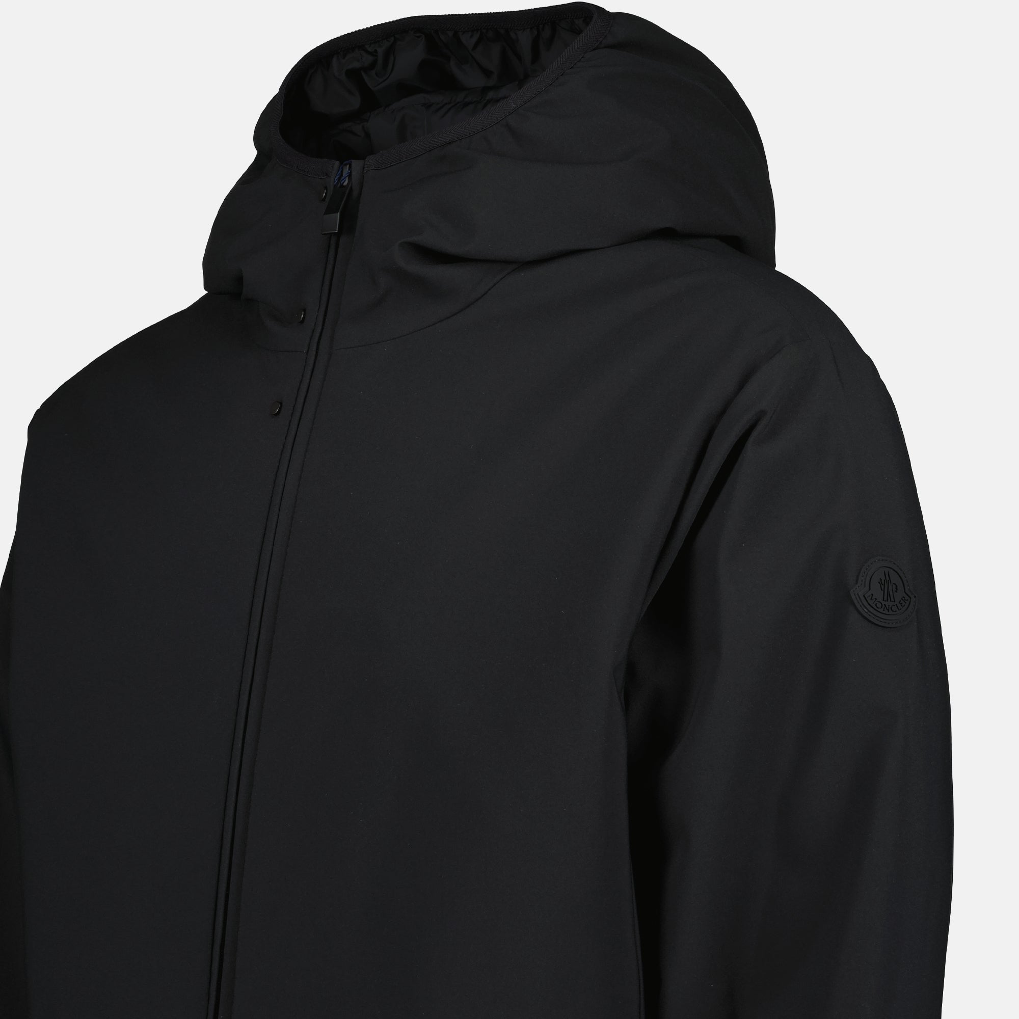 Vestes Veste rembourré Polset Moncler Noir Homme