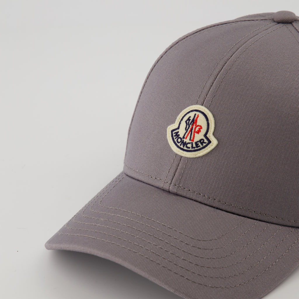 Hats, caps, and beanies Logo Cap Moncler Gray Men