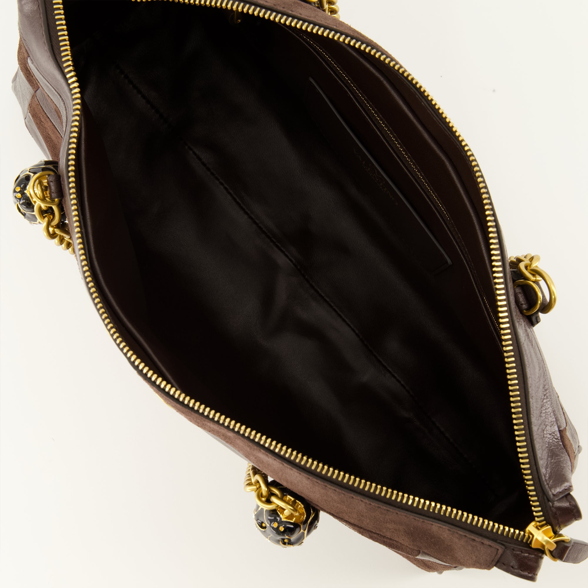 Sacs à main et épaule ブラウンレザーのミディアム・パンテアバッグ Valentino Garavani Marron Femme