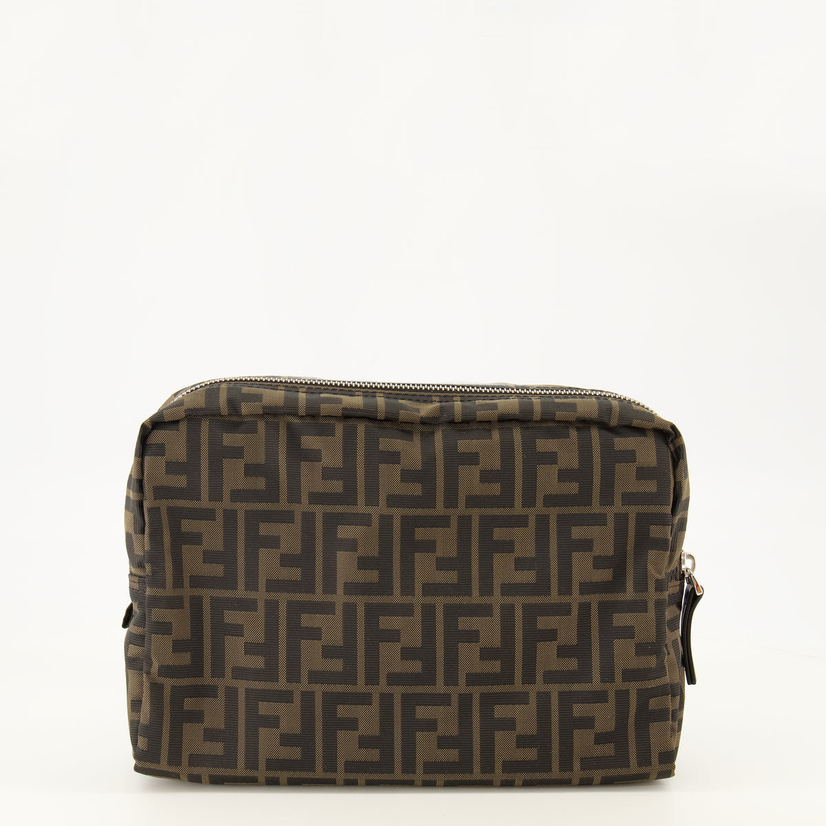 Pochettes Trousse de toilette medium Fendi Marron Unisexe