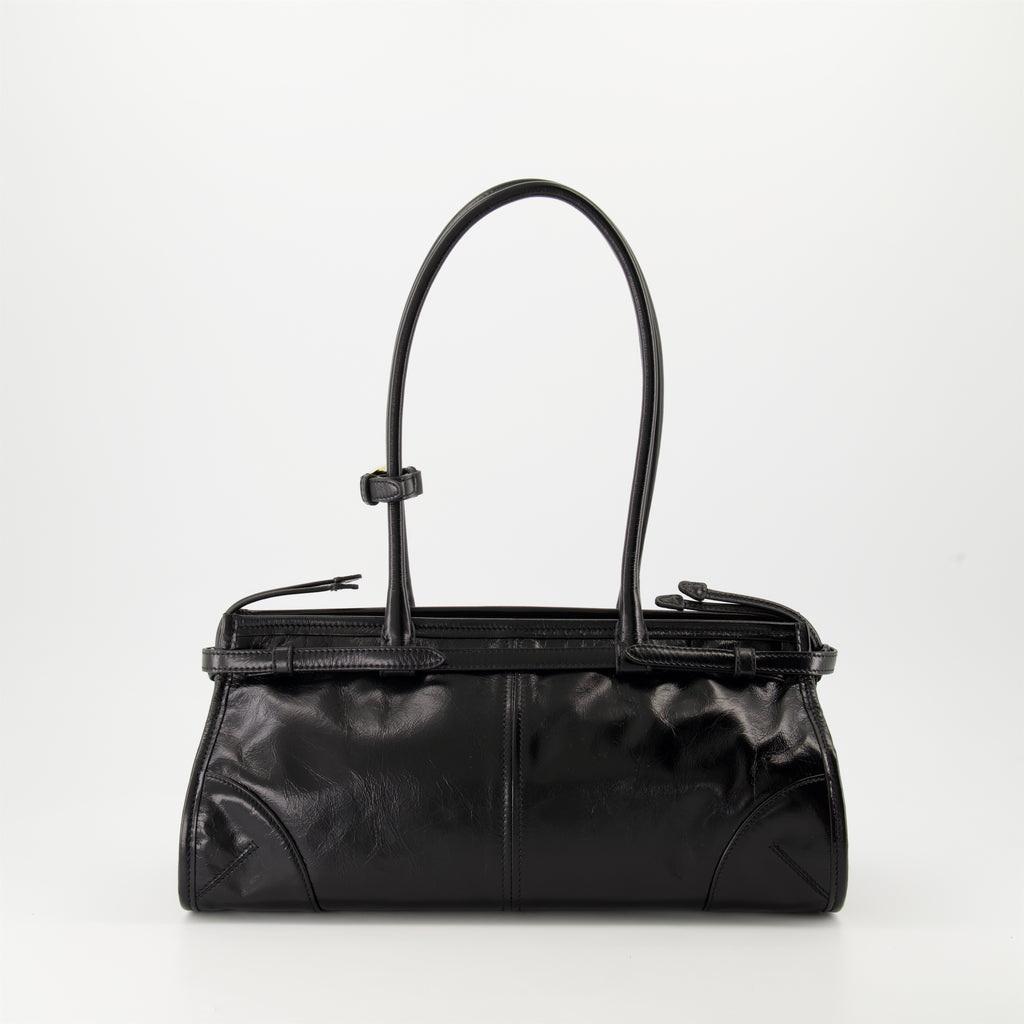 Handtaschen und schultertaschen Sac en cuir Prada Schwarz Femme