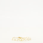 Bijoux Bracelet VLogo avec perles Valentino Garavani Doré Femme