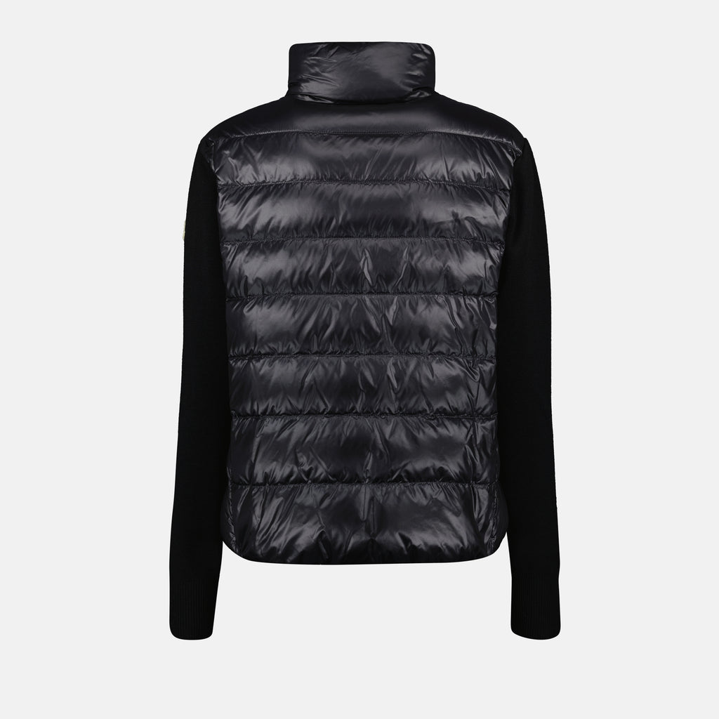 Jackets Bi-material jacket Moncler Black Femme