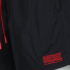 Bild der schwarzen Badeshorts von Diesel für Herren - Frühjahr-Sommer 2026 - Detaillierte Ansicht_1