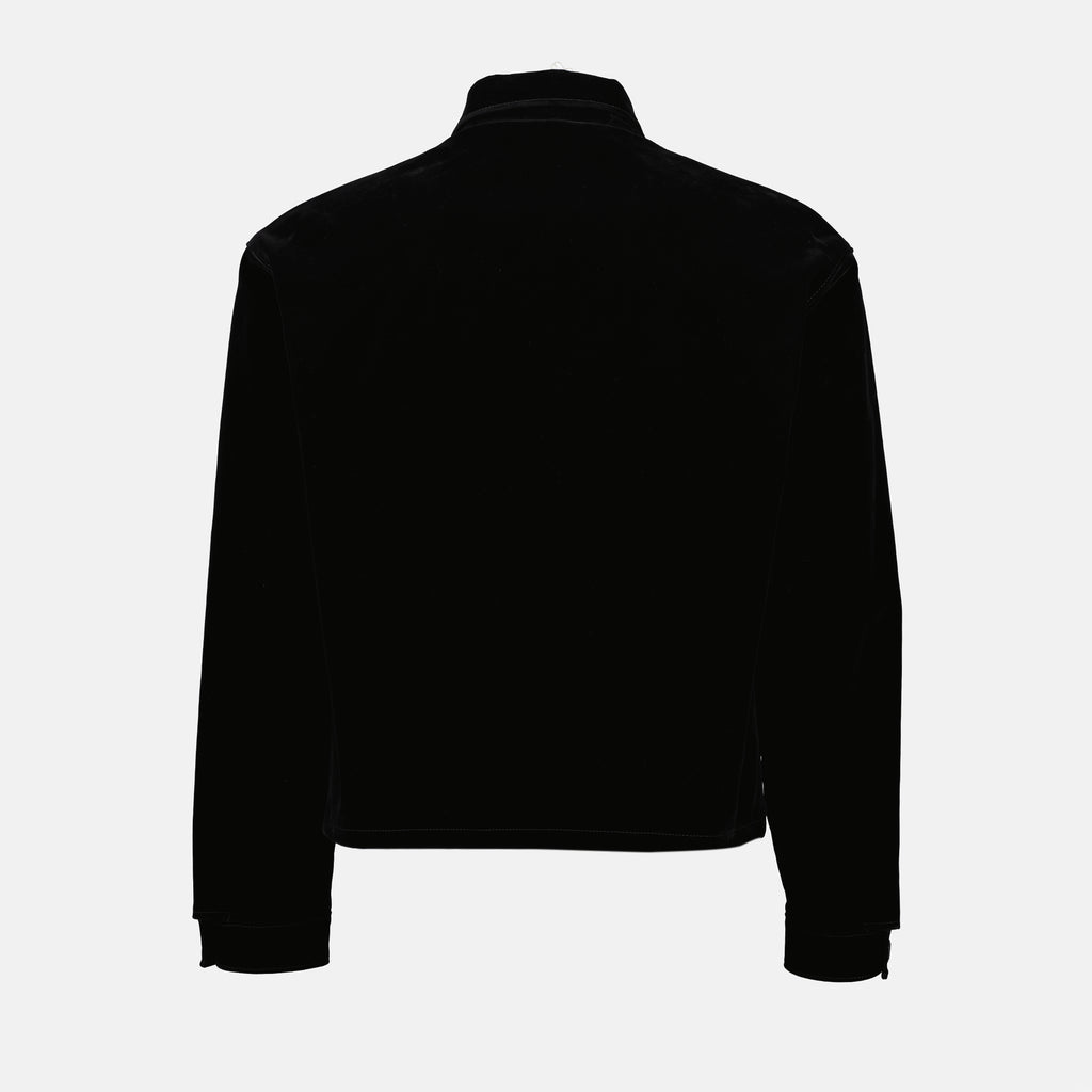 Jaquetas Blouson en velours Prada Preto Homme
