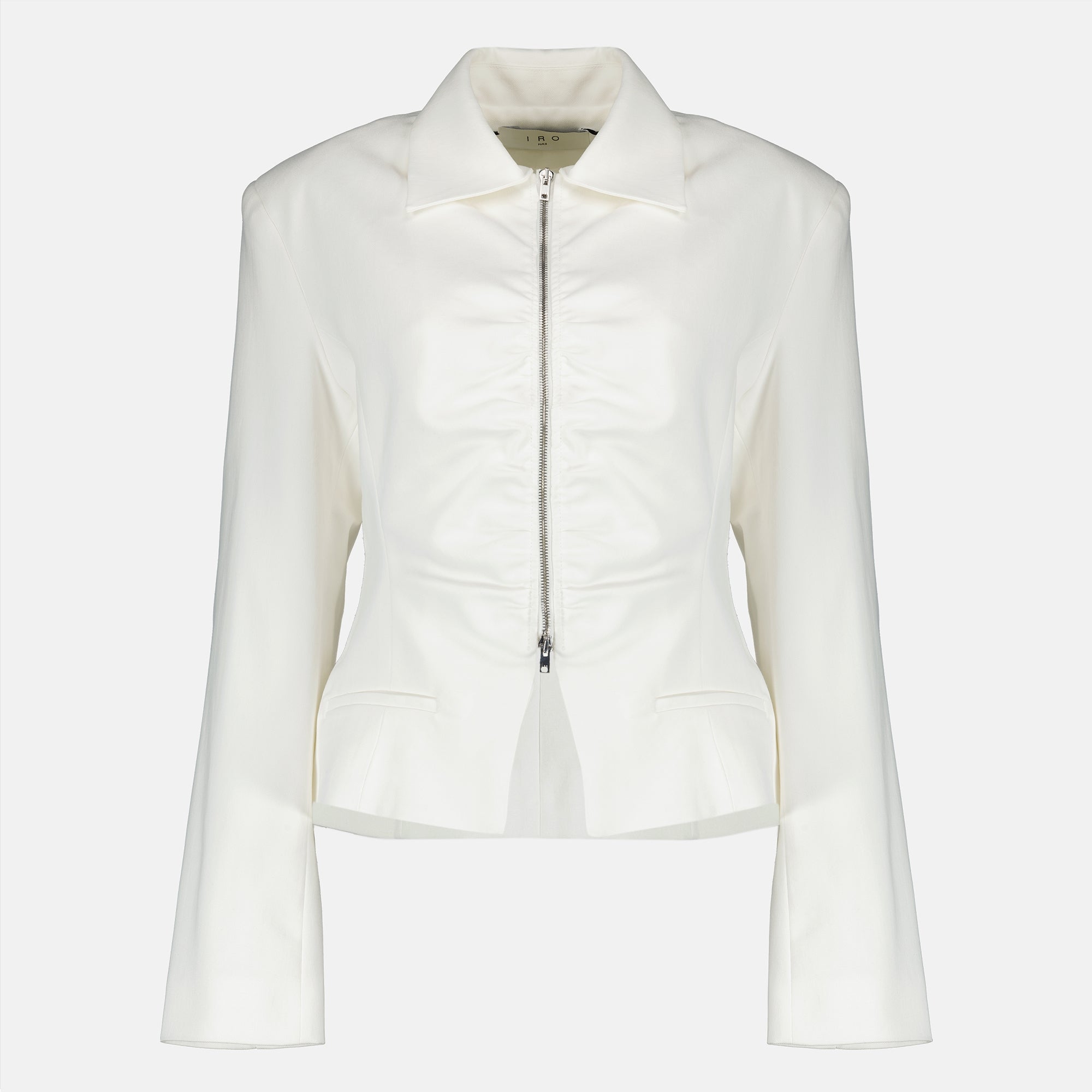 Vestes Veste à fronces blanche Iro Blanc Femme