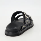 Scarpe aperte Sandali Aqua Oblique Dior Nero Homme