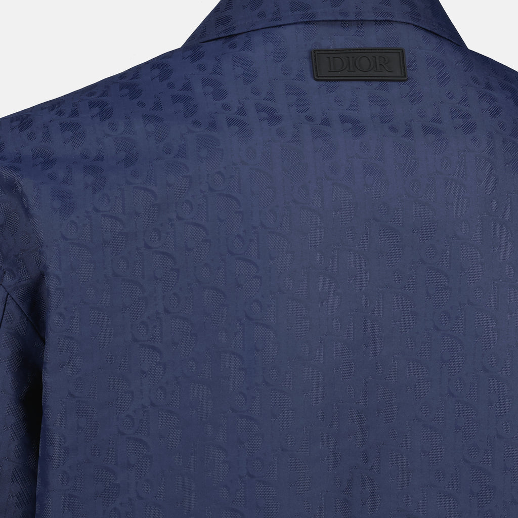 Chemises Giacca Dior Oblique Dior Bleu foncé Homme