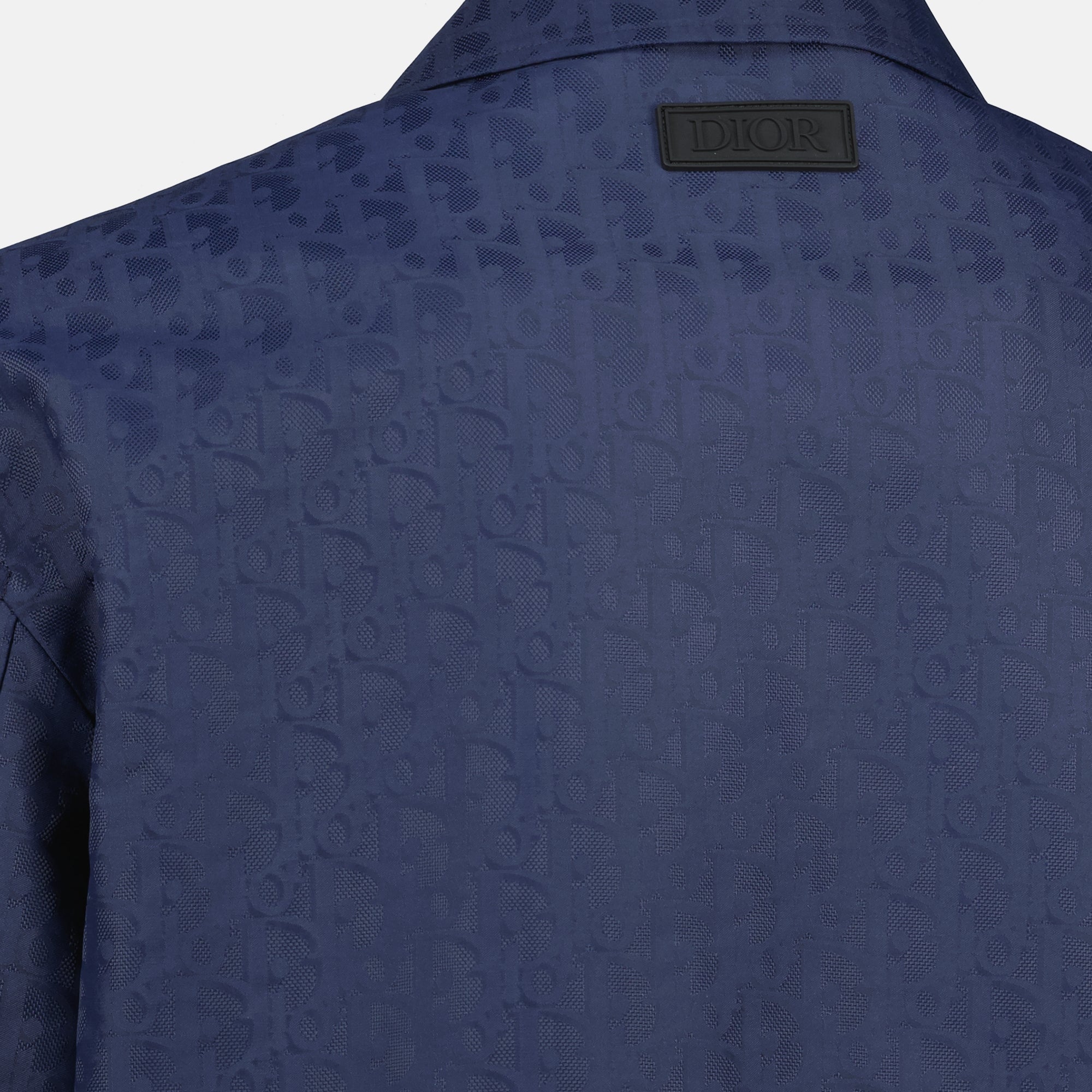 Chemises Giacca Dior Oblique Dior Bleu foncé Homme