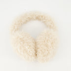 Image de l'article Cache-oreilles en Teddy de la marque Moncler pour Femme - Saison Automne-Hiver 2025 - Vue de Face