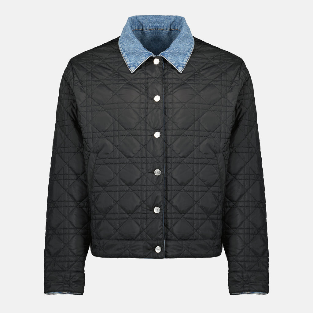 Bild des reversiblen Cannage-Jeansjacke für Herren von Dior - Saison Frühjahr-Sommer 2026 - Rückansicht