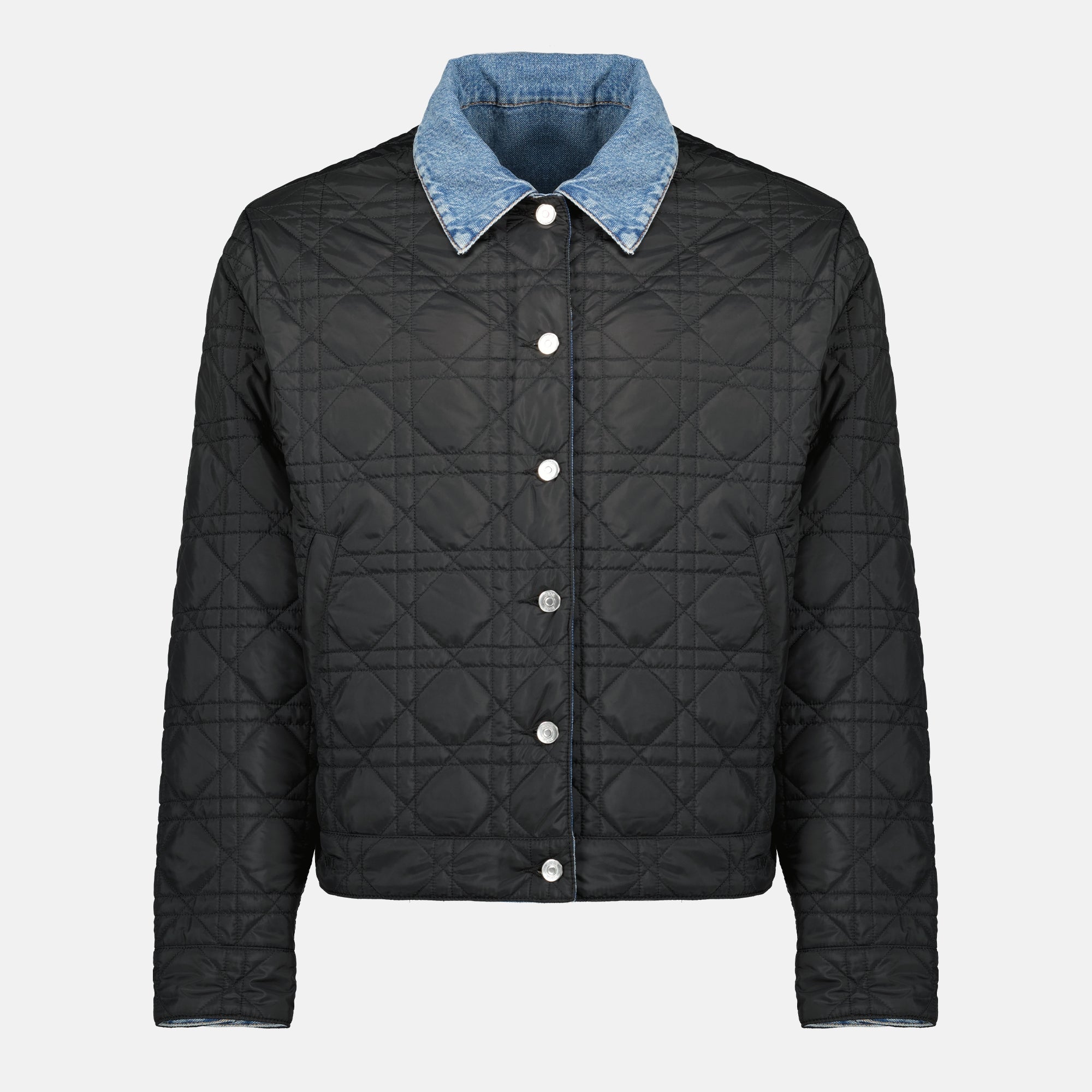 Bild des reversiblen Cannage-Jeansjacke für Herren von Dior - Saison Frühjahr-Sommer 2026 - Rückansicht