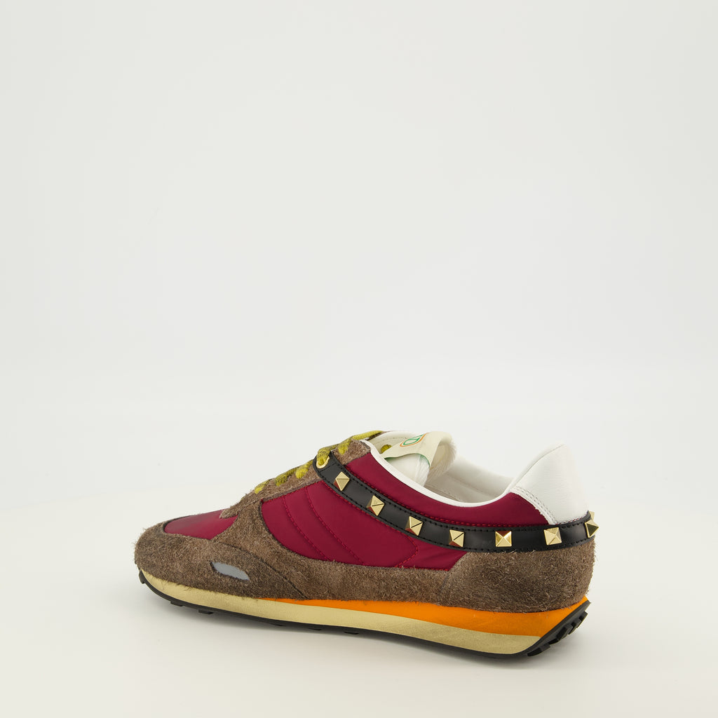Baskets Baskets Stud up Butterfly bordeaux Valentino Garavani Bordeaux Femme