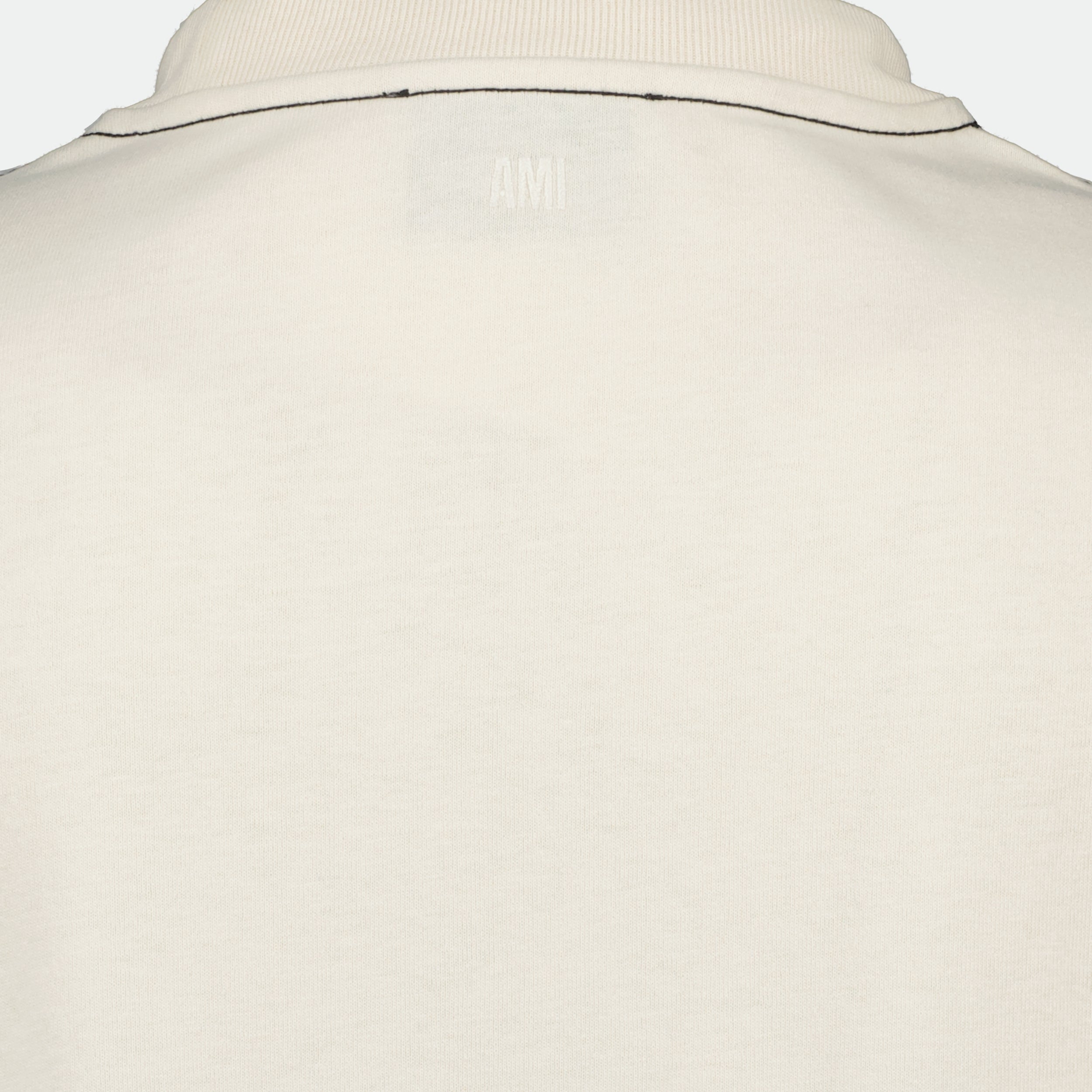 Camisetas T-Shirt Assinatura Ami Ami PARIS Bege Homme