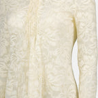 Tops Blouse en dentelle Rabanne Beige Femme