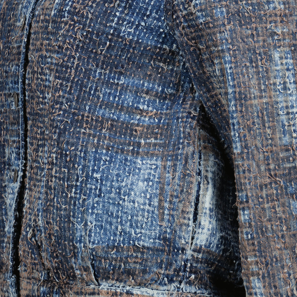 Bild der blauen De-Atelis-S Jacke von Diesel für Damen - Frühjahr-Sommer 2026 - Detailansicht_1