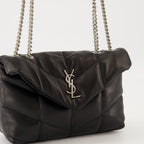 Image of the Saint Laurent Puffer Toy Bag for Women - Autumn-Winter 2025 - Detailed View 2