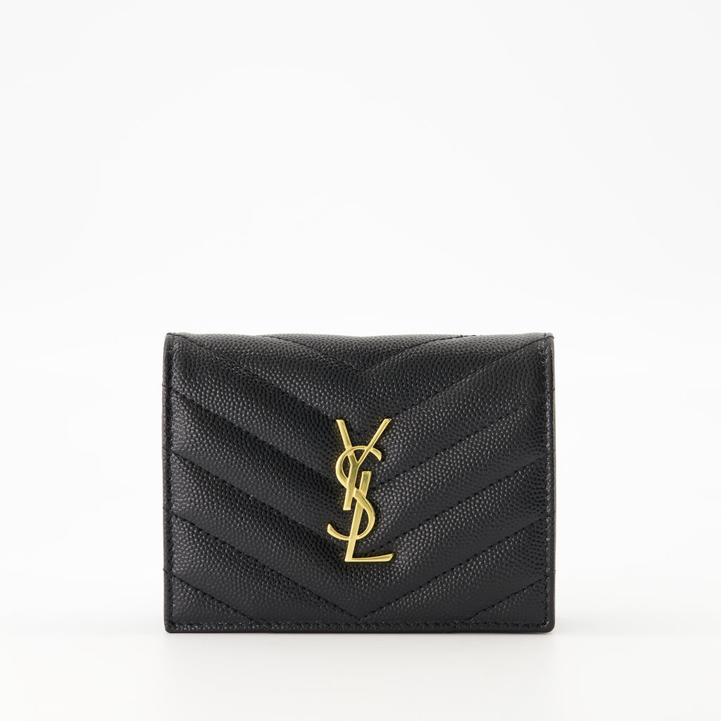 Imagen del portatarjetas Cassandre de la marca Saint Laurent para Mujer - Temporada Otoño-Invierno 2025 - Vista Frontal