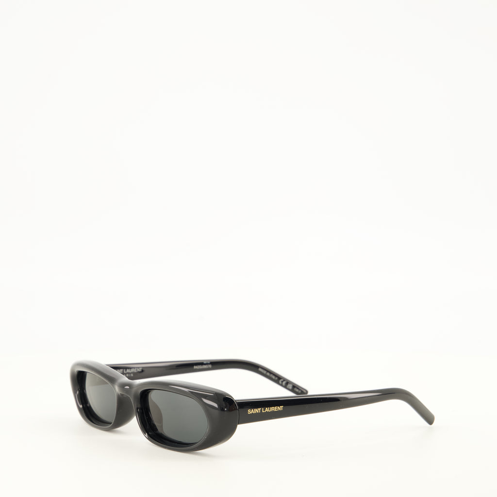 Lunettes SL 557 シェード プランプ ブラック サングラス Saint Laurent Noir Unisexe