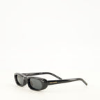 Lunettes SL 557 シェード プランプ ブラック サングラス Saint Laurent Noir Unisexe