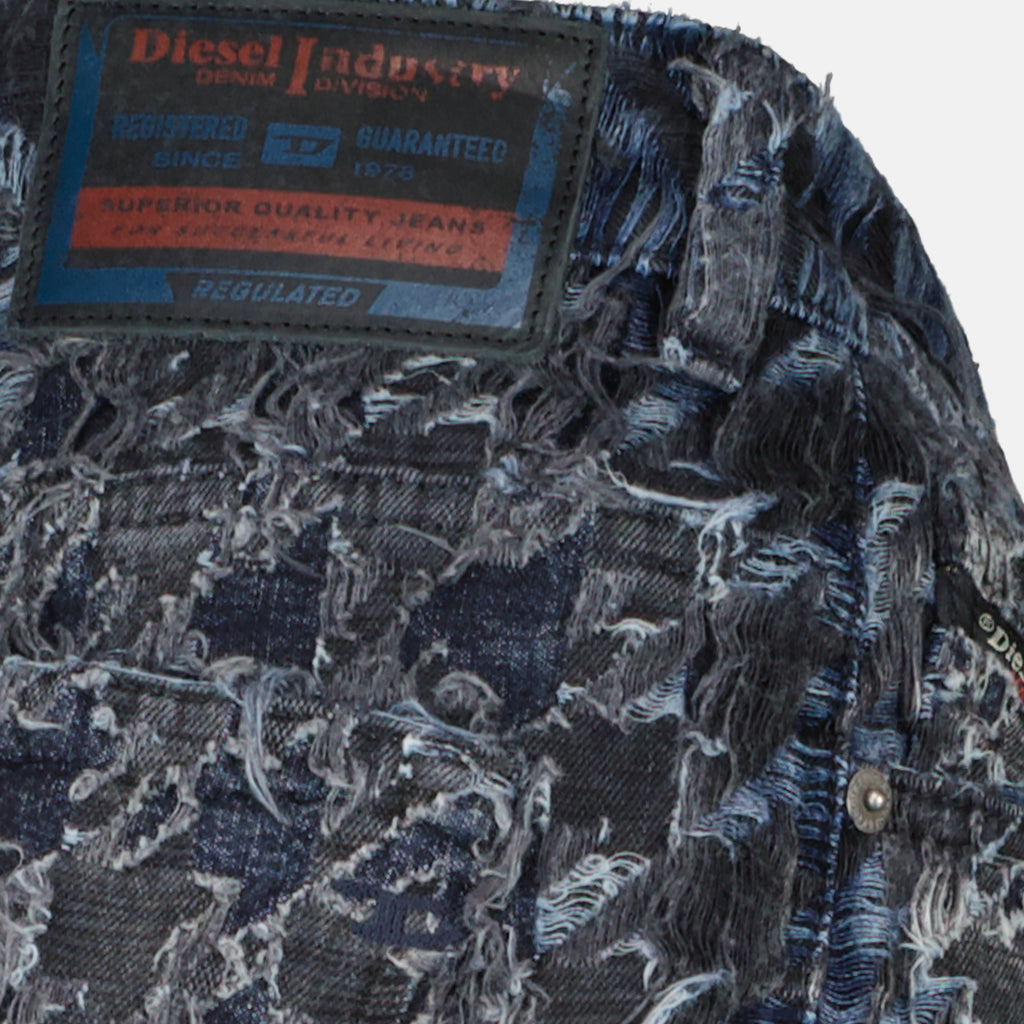 Imagen de los pantalones cortos De-Jizz-Fsh2 de mezclilla de la marca Diesel para Mujeres - Otoño-Invierno 2025 - Vista Detallada_1