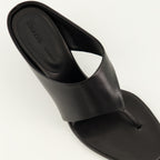 Chaussures ouvertes Marlow Mules in Pelle Nera Khaite Noir Femme