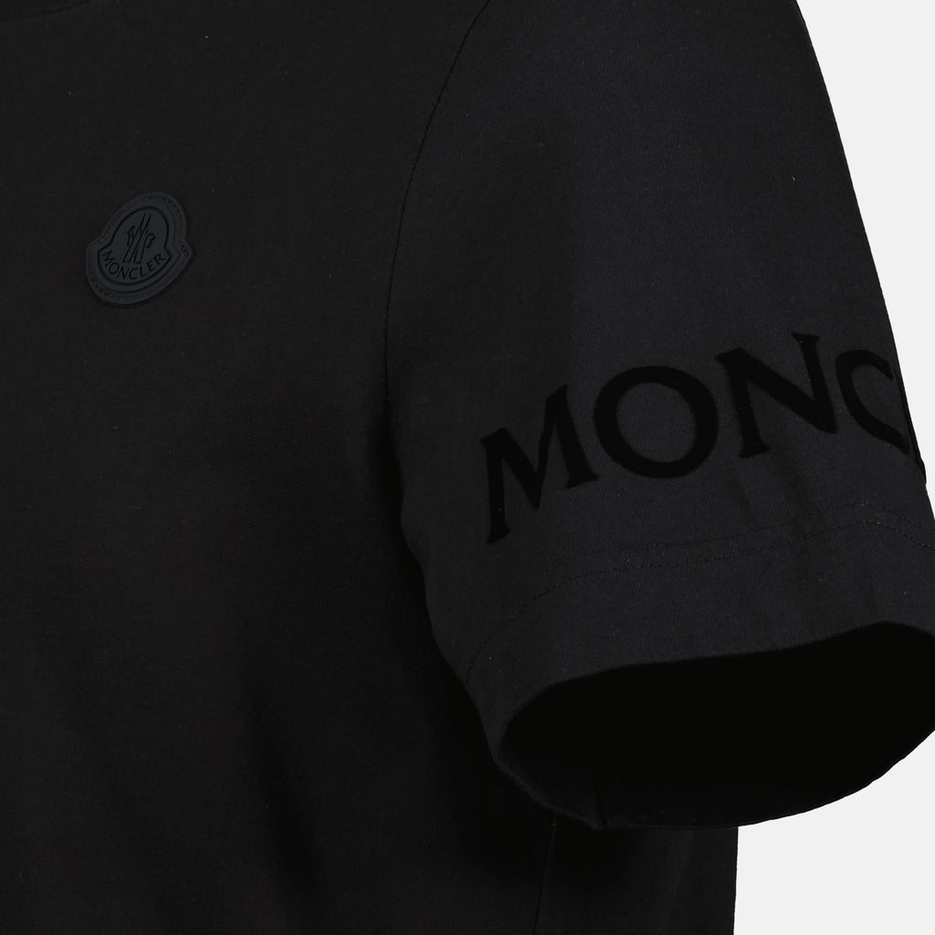 Image de l'article T-shirt à logo de la marque Moncler pour Homme - Saison Automne-Hiver 2025 - Vue détaillée_3