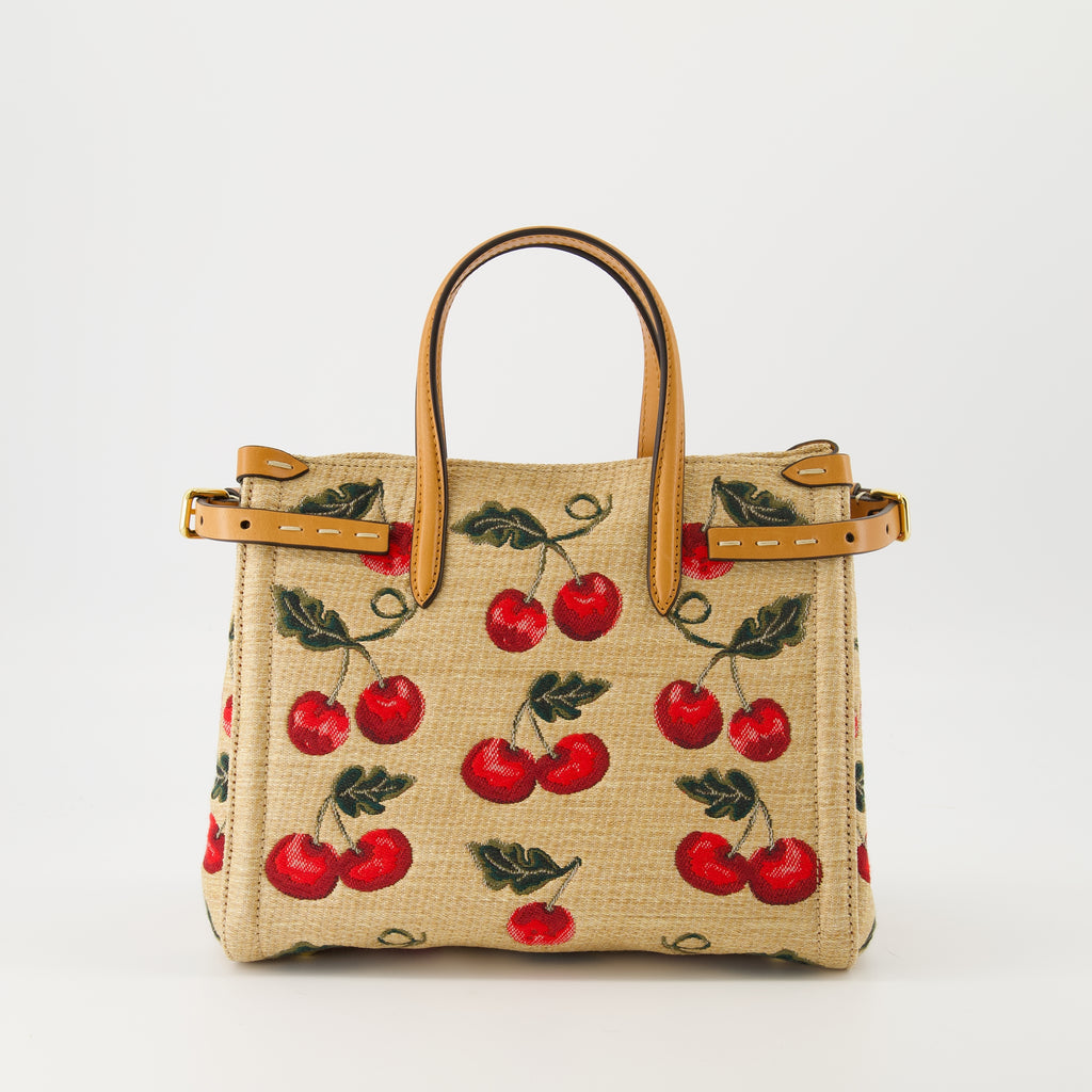 Bolsos bandolera Bolso Tote Cherryfic Pequeño Valentino Garavani Beige Femme