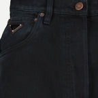 Pantalons Jeans en denim Prada Noir Femme