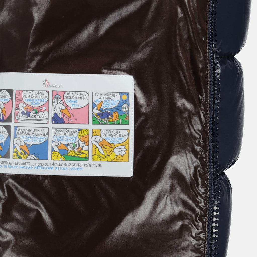 Image de l'article Doudoune Maya bleu marine de la marque Moncler pour Homme - Saison Automne-Hiver 2025 - Vue détaillée_2