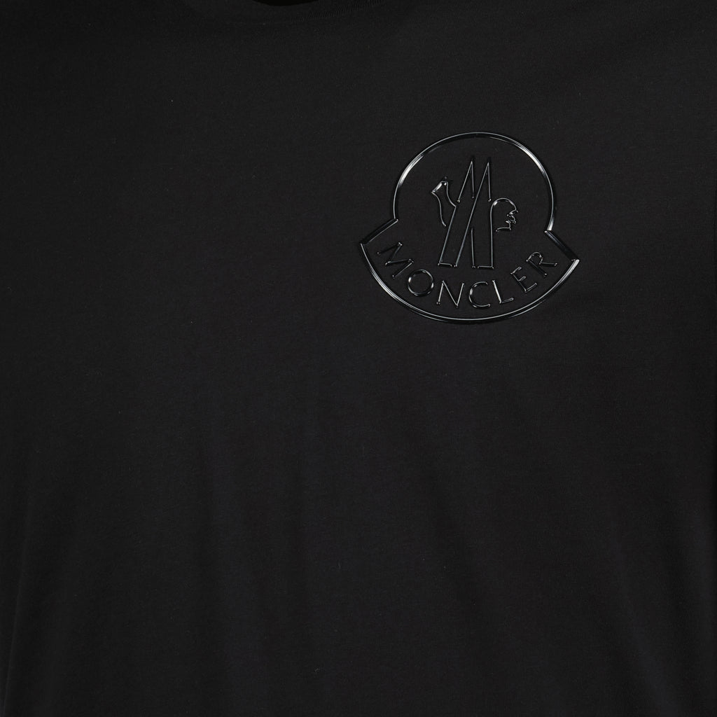 Image de l'article T-shirt à logo de la marque Moncler pour Homme - Saison Automne-Hiver 2025 - Vue détaillée_6