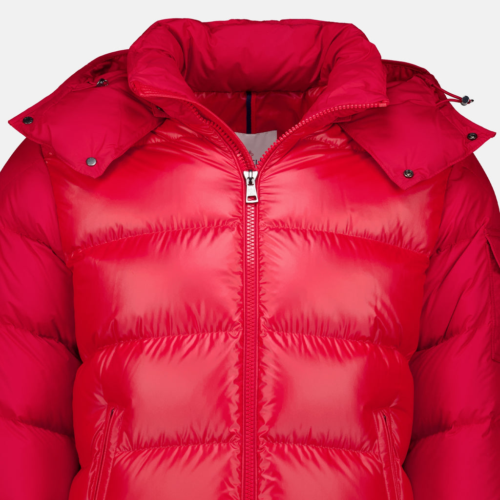 Manteaux マヤレッドダウンジャケット Moncler Rouge Homme