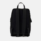 Sacs à dos Sac à dos en cuir Saffiano et Re-Nylon Prada Noir Homme