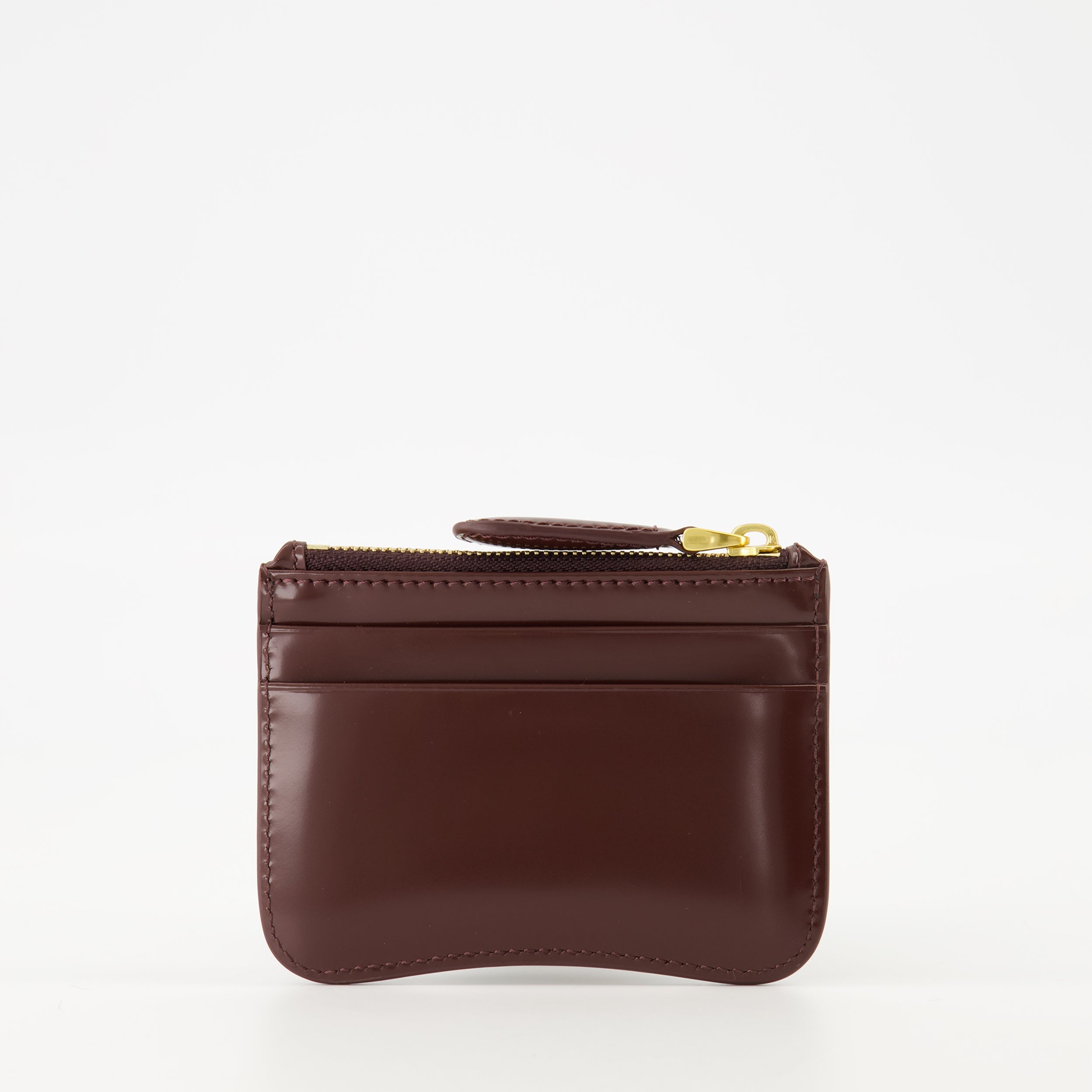 Petite maroquinerie Paris Card Holder Ami PARIS Bordeaux Unisexe